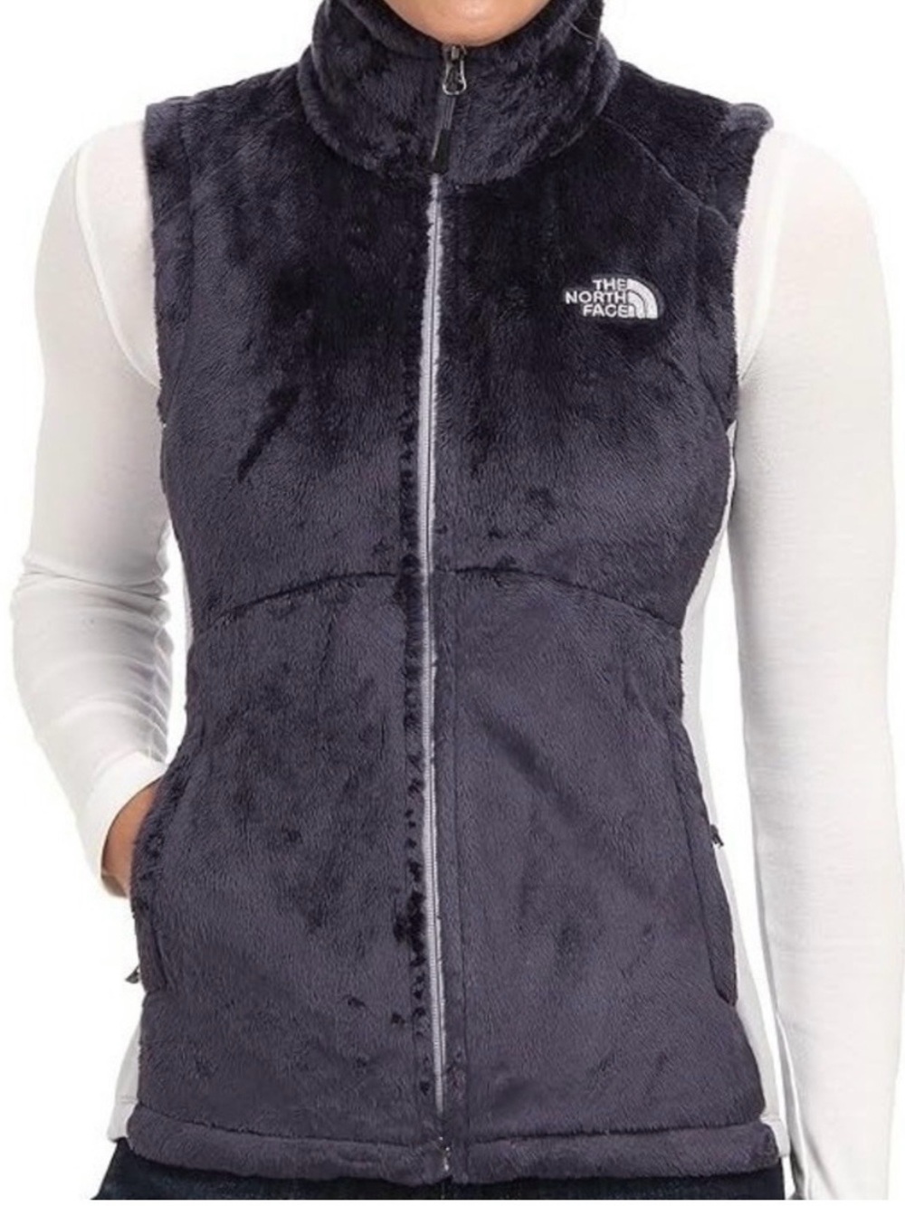 The North Face Fuzzy Fleece Vest – Women’s XS